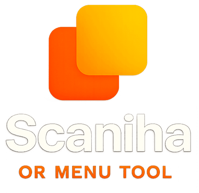 Scaniha — QR Menu Tool